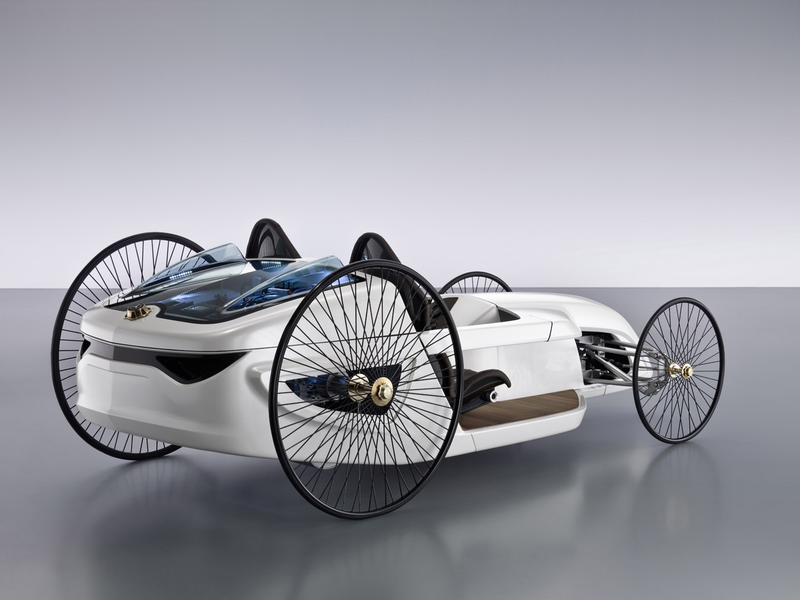 Illustration for article titled Mercedes F-CELL Roadster: Hydrogen-Powered Buggy Concept